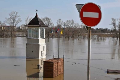 Уровень реки Ишим у села Абатское в Тюменской области превысил критическую отметку на 2,5 метра